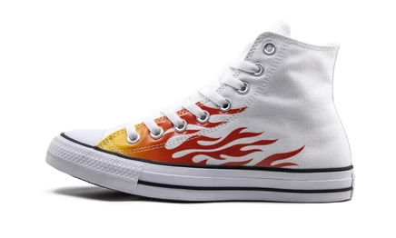 Кеды Converse CTAS Hi с принтом Flame