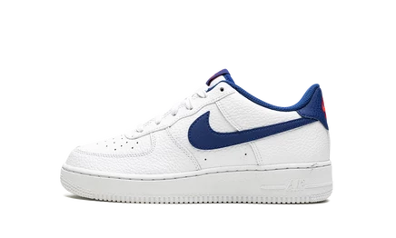 Детские кроссовки Nike Air Force 1 Low, белые/темно-синие