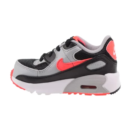 Детские кроссовки Nike Air Max 90 LTR, черно-белые/темно-серые