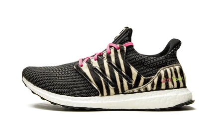 Кроссовки Adidas Ultraboost DNA Animal Pack Zebra, зебровые