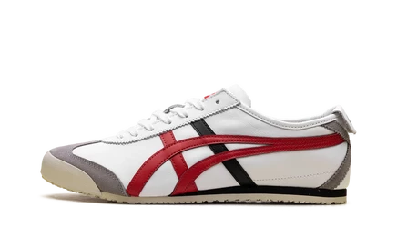 Кроссовки Onitsuka Tiger Mexico 66, белые/красные