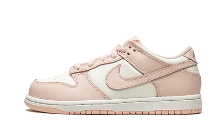Детские кеды Nike Dunk Low PS, оранжево-розовые
