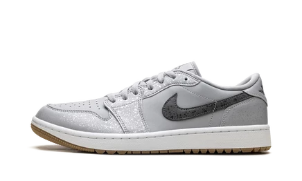 Кроссовки Air Jordan 1 Low Golf, серо-коричневые