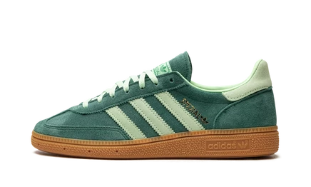Женские кеды Adidas Handball Spezial IE5896, темно-зеленые/светло-зеленые