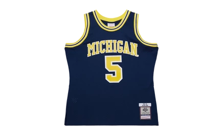 Джерси Mitchell & Ness Michigan 1991 Jalen Rose