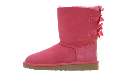 Детские угги Ugg Bailey Bow, розовые