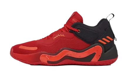 Обувь Adidas D.O.N. Issue 3, алый/черный/красный