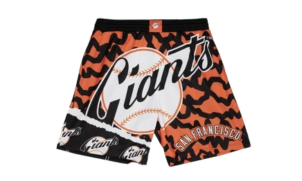 Шорты Mitchell & Ness Jumbotron 2.0 San Francisco Giants
