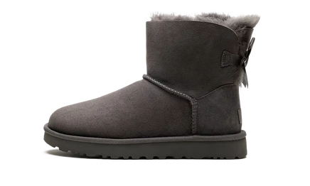 Женские ботинки UGG Mini Bailey Bow 2 1016501, серые