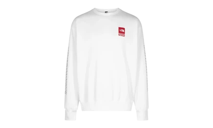 Свитшот Supreme The North Face SU301, белый