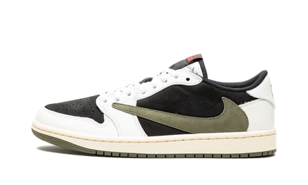 Женские кроссовки Jordan Air Jordan 1 Low Travis Scott OG, оливковые