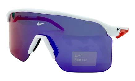 Унисекс-очки Nike Expedition Shield IH0899, бело-красные
