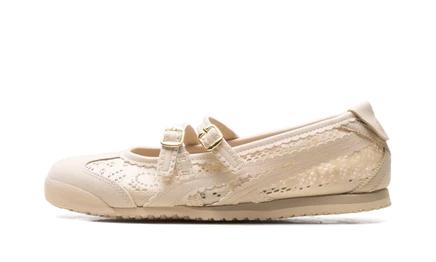 Женские кеды Onitsuka Tiger Mexico 66 TGRS, бежевые