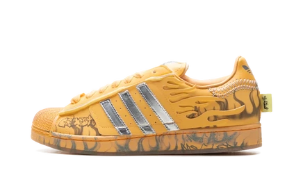 Кеды Adidas Superstar Hellstar LA1501, оранжевые