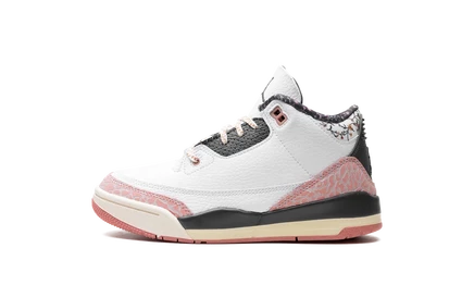 Детские кроссовки Jordan Air Jordan 3 PS, бело-красные