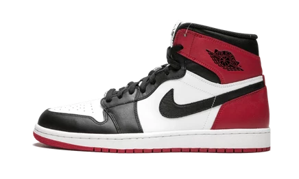 Кроссовки Jordan Air Jordan 1 Retro High OG «Black Toe», черно-белые