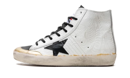 Кеды Golden Goose Francy Penstar, белые/золотые/черные