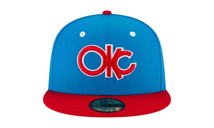 Унисекс-бейсболка New Era 59FIFTY Доджерс, синяя