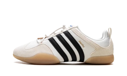 Балетки Adidas Ballerina Bad Bunny, молочные
