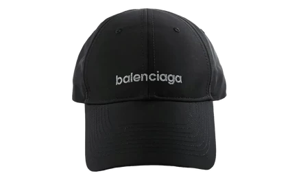 Унисекс-кепка Balenciaga Wordmark, черная