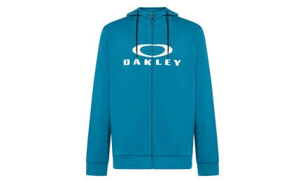 Мужское худи Oakley Bark 2.0 на молнии, голубое