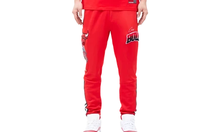 Спортивные брюки Pro Standard Chicago Bulls Home Town Red, красные