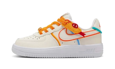 Детские кроссовки Nike Force 1 Low LV8 EasyOn (PS), белые