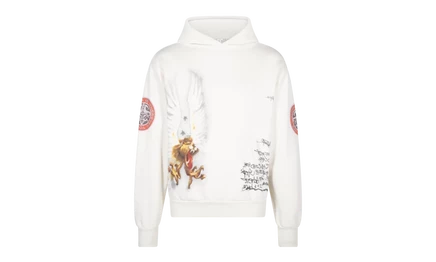 Худи Travis Scott Utopia CM Tour, белая