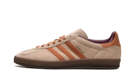 Кроссовки Adidas Gazelle Indoor, песочно-охристые