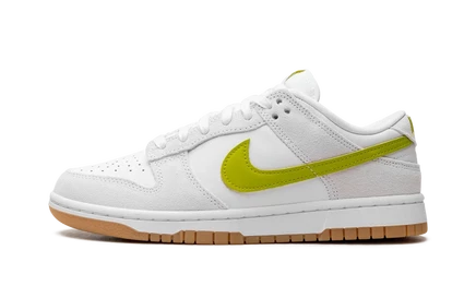 Кеды Nike Dunk Low ярко-зеленые