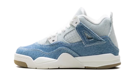 Детские кроссовки Jordan Air Jordan 4 PS, джинсово-синие
