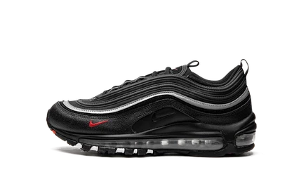 Детские кроссовки Nike Air Max 97 GS, черно-серебристо-красные