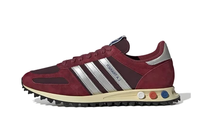 Кроссовки Adidas LA Trainer OG, бордовые