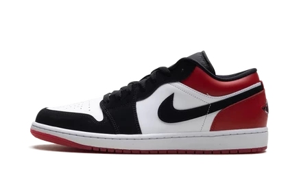 Кроссовки Jordan 1 Low SE, Black Toe (2025)