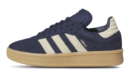 Мужские кроссовки Adidas Samba XLG, сине-бежевые