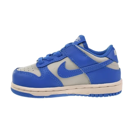 Детские кроссовки Nike Dunk Low TD, серебристо-голубые