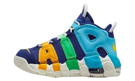 Детские кроссовки Nike Air More Uptempo PS, синие