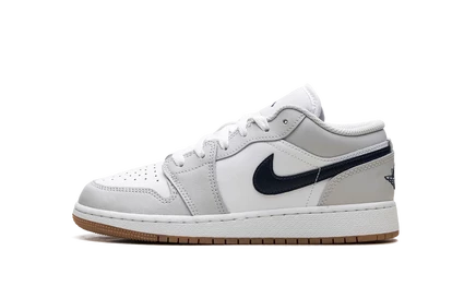 Детские кроссовки Jordan Jordan 1 Low, бело-серые