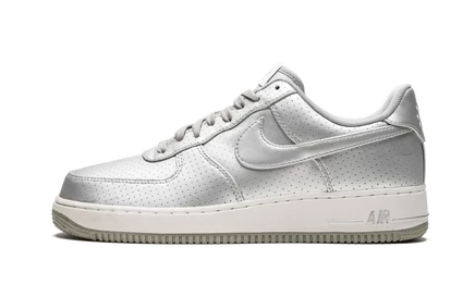 Мужские кроссовки Nike Air Force 1 '07 LV8, серебристые