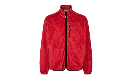 Куртка флисовая Supreme Kate Moss FW24, красная