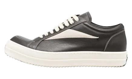 Мужские кроссовки Rick Owens Vintage Low, серо-белые