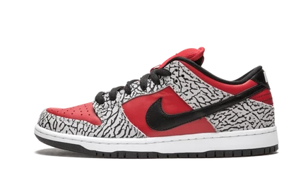 Кроссовки Nike SB Dunk Low Premium, красно-цементные