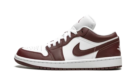 Женские кроссовки Jordan 1 Low, бронзовый/белый