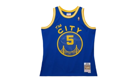 Джерси Mitchell & Ness Dark, NBA Warriors 2004 Baron Davis