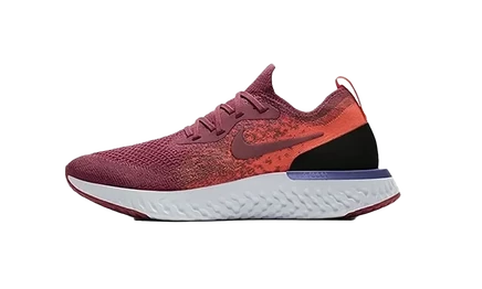 Женские кроссовки Nike Epic React Flyknit AQ0070, винные