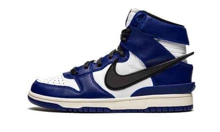 Кроссовки nike dunk high ambush cu7544, королевско-синие