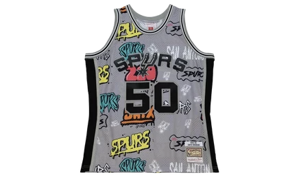 Джерси Mitchell & Ness Swingman Spurs 1998 David Robinson