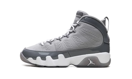 Детские кроссовки Jordan 9 Retro GS, серые