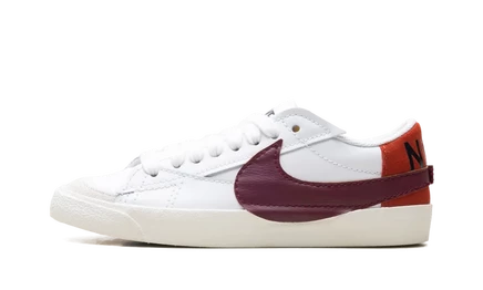 Женские кроссовки Nike Blazer Low 77 Jumbo, темно-свекольные