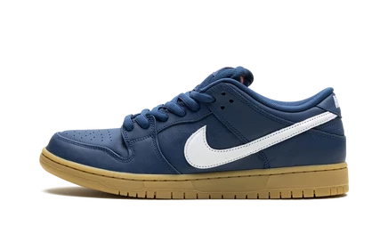 Кеды Nike SB Dunk Low Pro «Navy Gum», темно-синие